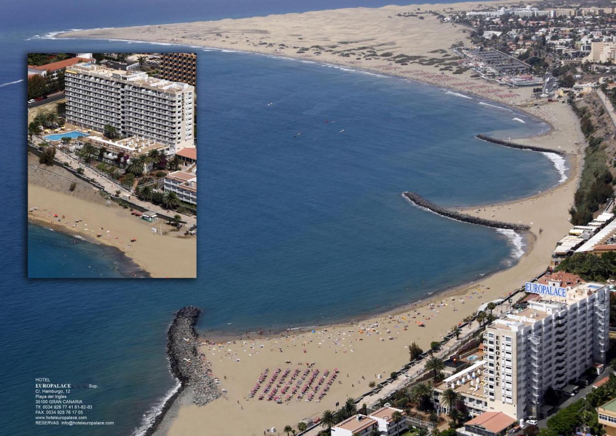 Hotel Europalace Playa del Inglés Exterior foto